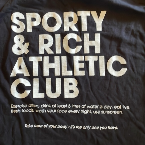 Sporty & Rich Athletic Club Tee - Picture 7 of 7